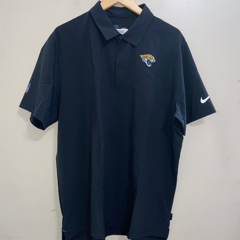 Nike Jacksonville Jaguars Team Issue NFL On-Field Polo Shirt Men DO2131-010